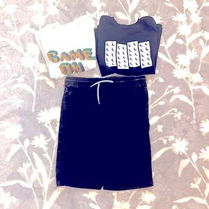 Bundle Gap Tees/Hatchforkids Kids Tee/ Mossimo Shorts  Boys  Sz Small 6/7